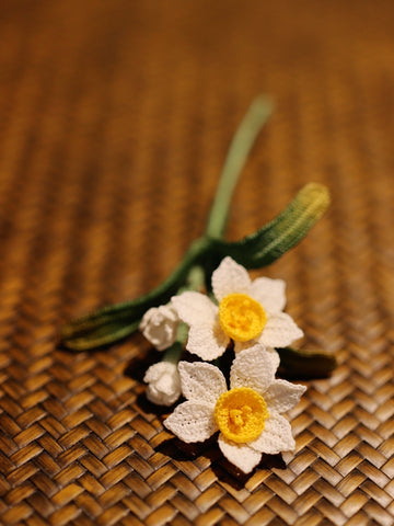 Narcissus Brooch