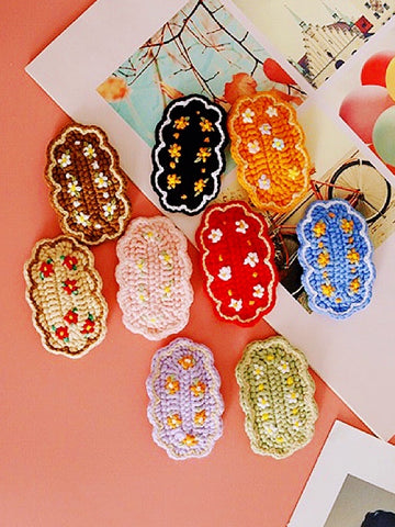 Two Pieces Of Cute Flower Hair Ornaments