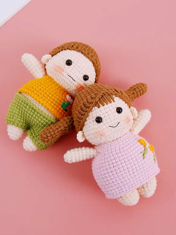 Two People Dolls