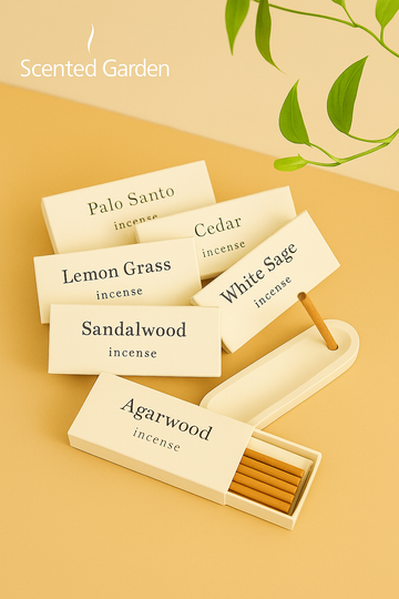 Mini Wooden Incense Sticks | Scented Garden