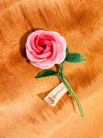 France Rose Brooch