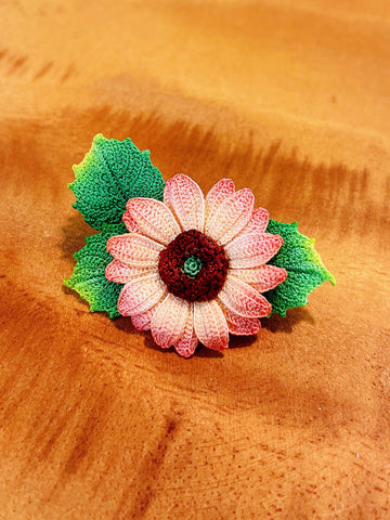 Sunflower Brooch / Hair Pin