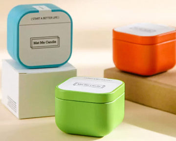 Pocket Glow – Square Tin Candle