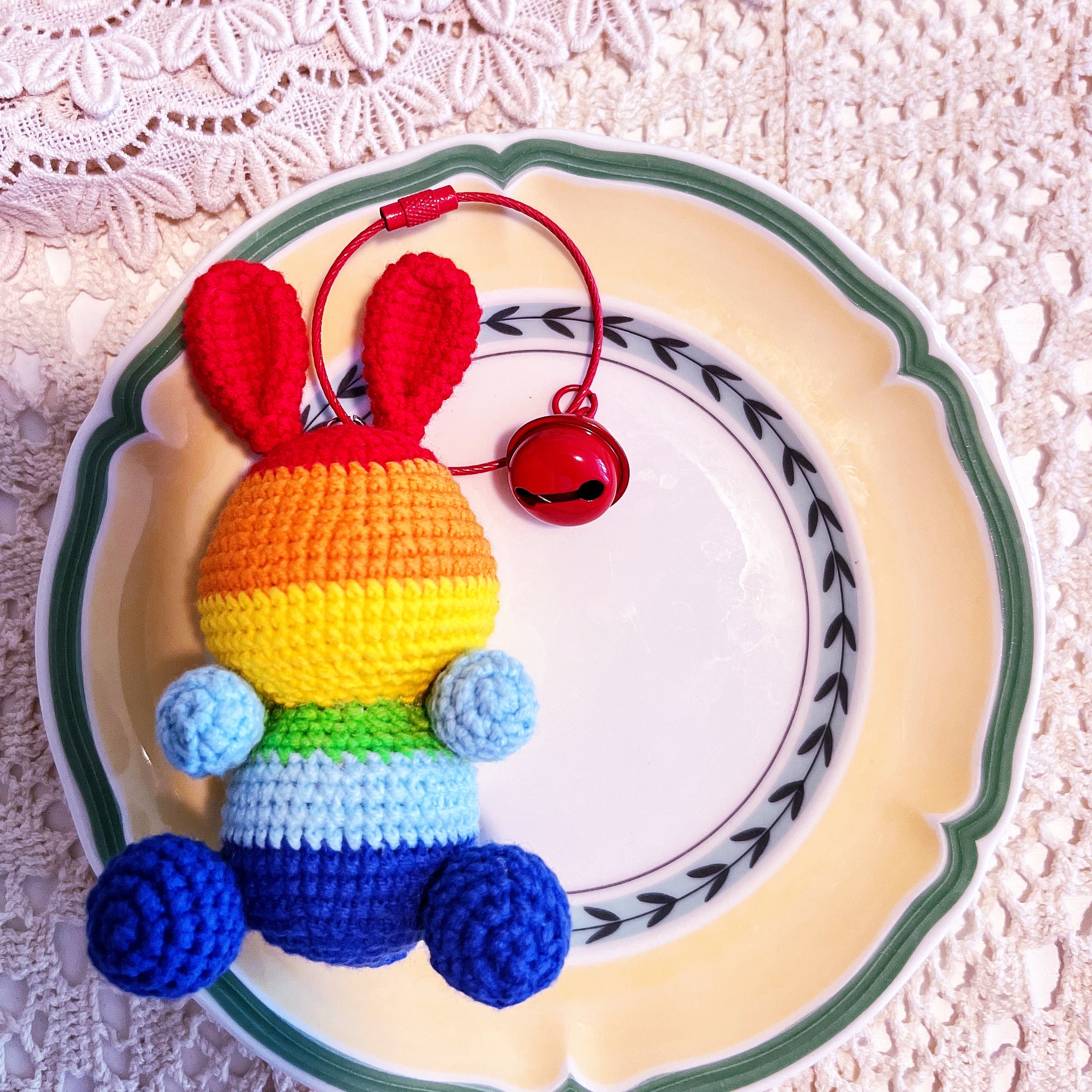 Rainbow Dog Doll