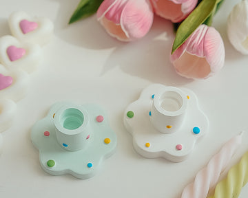 Dottie Flower Base – Candle Holder