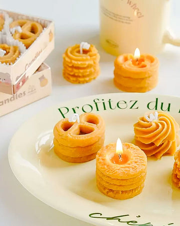 Sweet Biscuit – Cookie Candle Duo